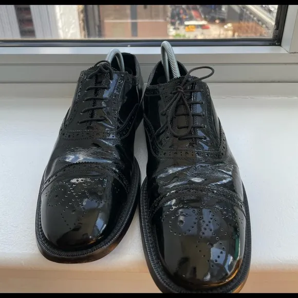 🇮🇹🇮🇹Dolce&amp;Gabanna tuxedo wing tip shoes