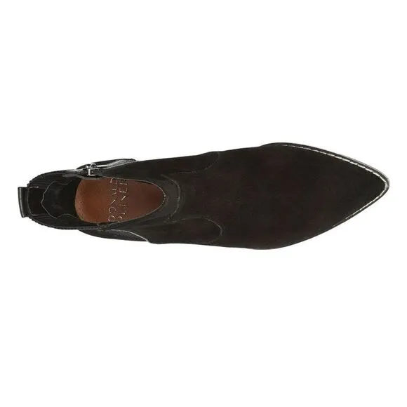 DONALD PLINER Gazzi NWOB Black Suede Ankle Bootie