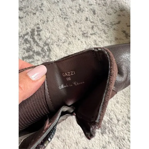 DONALD PLINER Gazzi NWOB Brown Leather  Suede Ankle Bootie