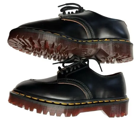Dr. Martens 2046 Smooth Leather Black Oxford Shoes EU Size 36,‎ US M 5, US W4