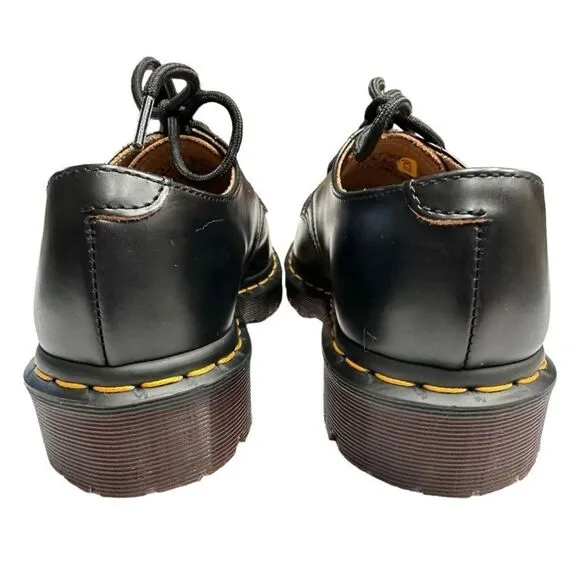 Dr. Martens 2046 Smooth Leather Black Oxford Shoes EU Size 36,‎ US M 5, US W4