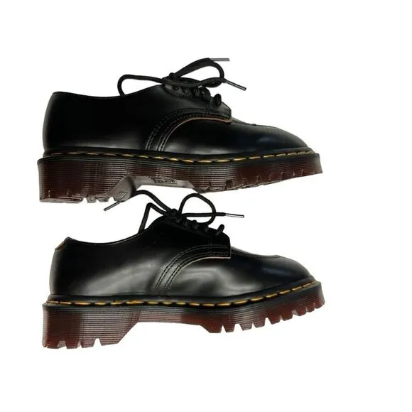 Dr. Martens 2046 Smooth Leather Black Oxford Shoes EU Size 36,‎ US M 5, US W4