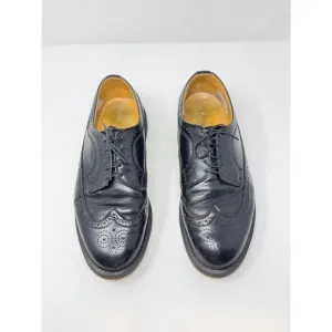 Dr. Martens 3989 Mens Shoes Black Leather Oxford Brogues Wingtip England US 9