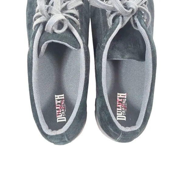 Duluth Trading Co. Women’s Suede-Leather Black Shoes
