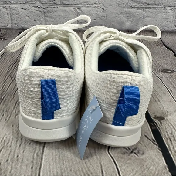 Easy Spirit 3.0 Sneaker Walking Cushioning Memory Foam Laces Up White Skylar2 9M