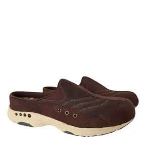 Easy Spirit Brown Traveltime Classic Clogs NIB