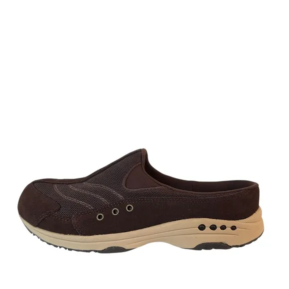 Easy Spirit Brown Traveltime Classic Clogs NIB
