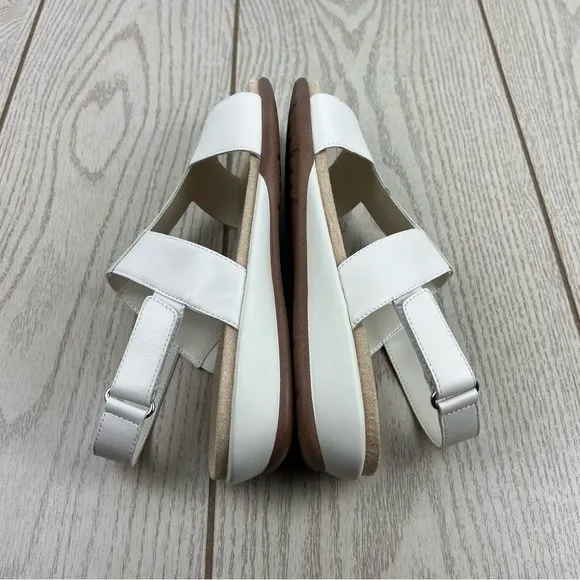 Easy Spirit Women's Hazel Rhinestone Embellished Slingback Sandals 9M Ivory $79