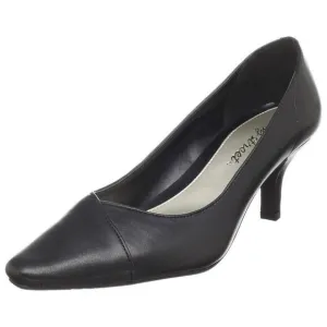 Easy Street Women's Chiffon Pump 9 Wide Black