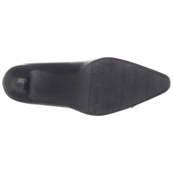 Easy Street Women's Chiffon Pump 9 Wide Black