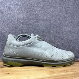 ECCO Biom Hybrid 3 BOA Spikeless Gore-Tex Men 7 WIDE Gray Yak Leather Golf Shoes