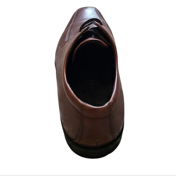 ECCO Helsinki Square-toe Oxford/Dress Shoe Brown Lace-up size 44