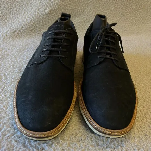 ECCO ST 1 Hybrid Derby Dress Shoes US 6 - 6.5 EUR 40  Plain Toe Comfort Black