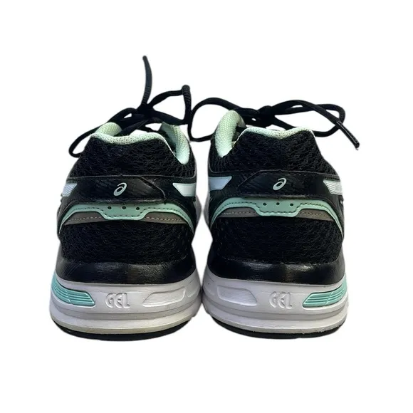 EUC Womens Asics GEL-EXCITE Black Lace-Up Running Shoes size 8.5