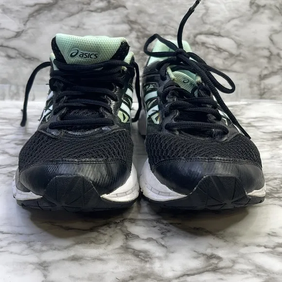 EUC Womens Asics GEL-EXCITE Black Lace-Up Running Shoes size 8.5
