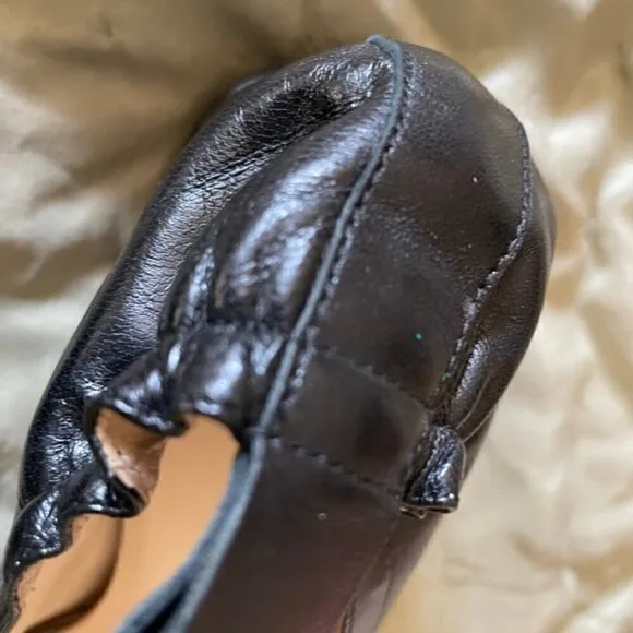 EVERLANE Day Heel  Black Shoes Leather Size 7.5