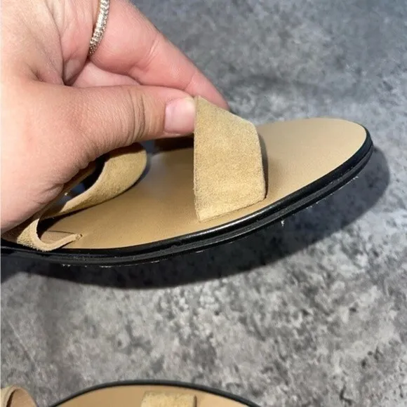 everlane the modern wrap leather strap sandals