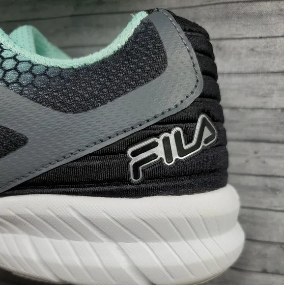 Fila Green Gray Running Shoes‎ Sneakers Memory Speedstride 5RW00022-057 Size 9.5