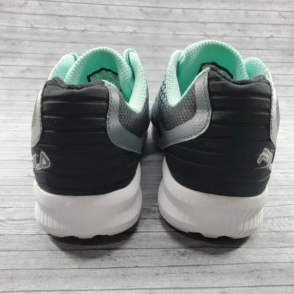 Fila Green Gray Running Shoes‎ Sneakers Memory Speedstride 5RW00022-057 Size 9.5