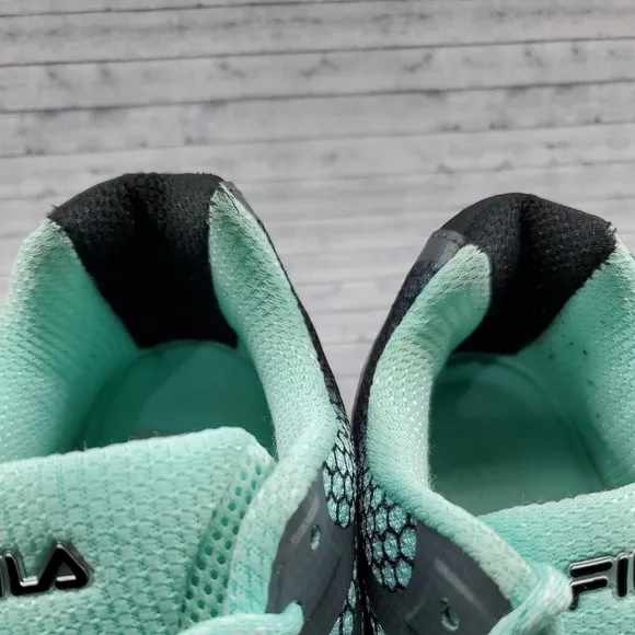 Fila Green Gray Running Shoes‎ Sneakers Memory Speedstride 5RW00022-057 Size 9.5