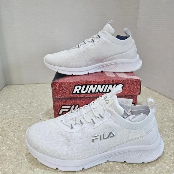 Fila Memory Skyway 2.0 Air Mesh Sneakers White Women's Size 8.5 Wide Width