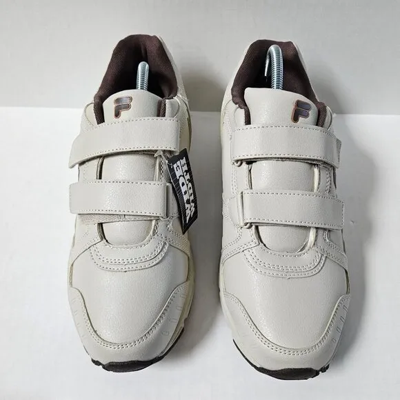 Fila Shoes Mens 10 4E  Extra Wide Talon 2 Athletic Sneakers Tan NWOT