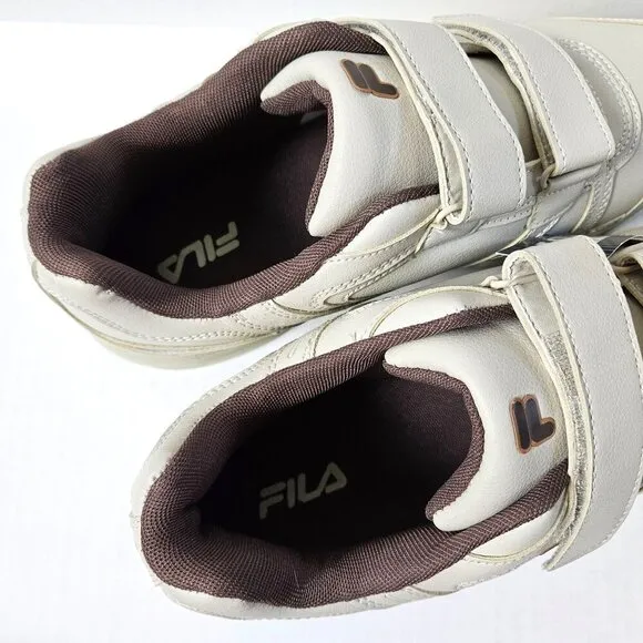 Fila Shoes Mens 10 4E  Extra Wide Talon 2 Athletic Sneakers Tan NWOT