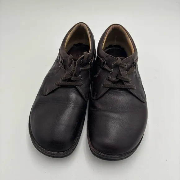 Finn Comfort Men's 45 Brown Leather Vaasa Shoes Loafers