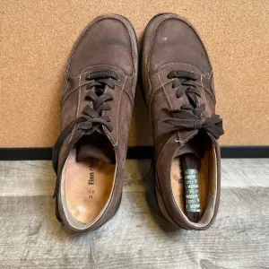 Finn Comfort Men’s Mellow Brown Sz 9.5 Superior Comfort Suede Nubuck Shoe