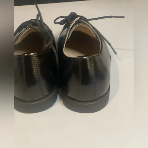 Florsheim Boys Reveal cap toe jr. oxford shoes, black, size 3, NIB