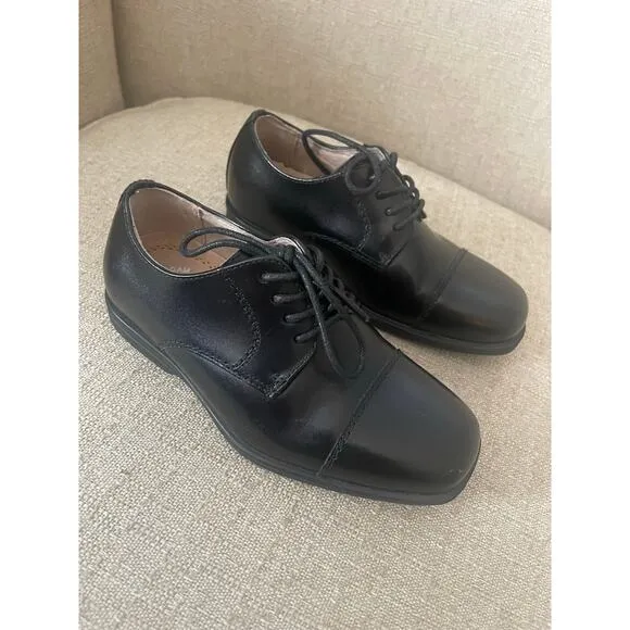 Florsheim Little Boys Reveal Cap Toe Jr. Oxford Shoes, S83