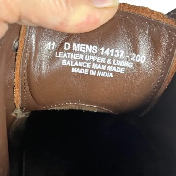 Florsheim Men’s 11D Wingtip Oxford Shoes Brown Leather Brogue Dress