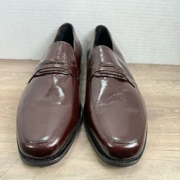 Florsheim Men’s Shoes sz 14 Wide Mahogany Brown Leather (Disly item ) # Box H44