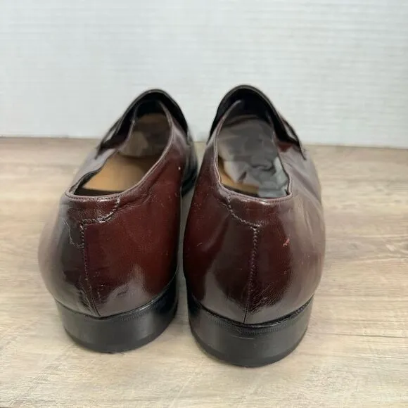 Florsheim Men’s Shoes sz 14 Wide Mahogany Brown Leather (Disly item ) # Box H44