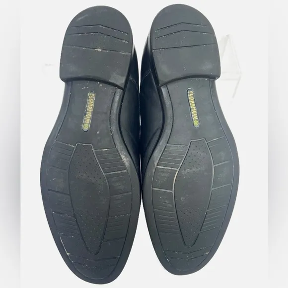 Florsheims Black Mens Loafer Slip On Fresh Foam Shoes size 12