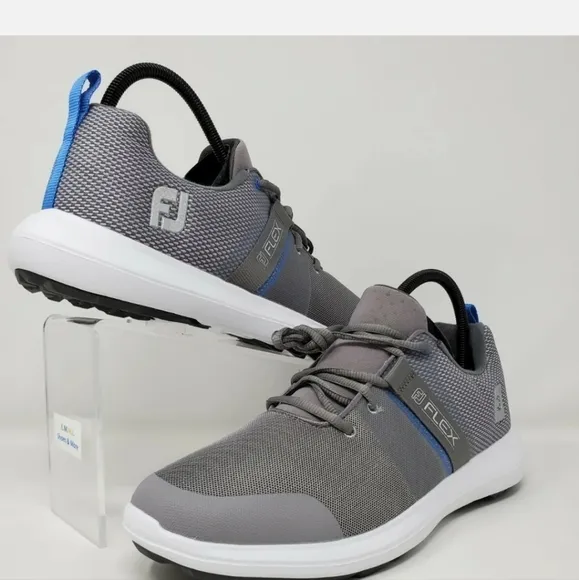 FootJoy Flex Golf Shoes Athletic Men's Size 7 Wide Gray/White 56121 New