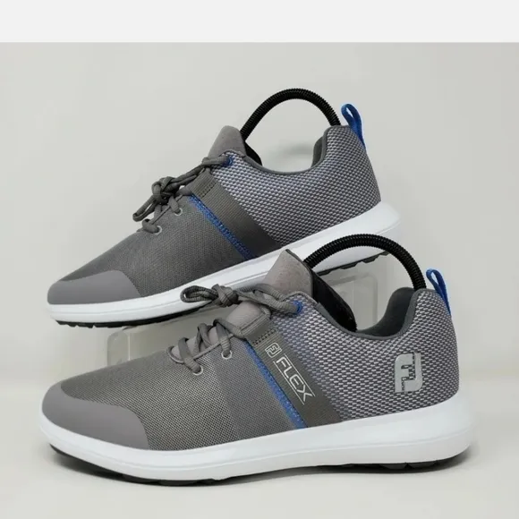 FootJoy Flex Golf Shoes Athletic Men's Size 7 Wide Gray/White 56121 New