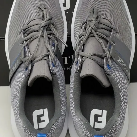 FootJoy Flex Golf Shoes Athletic Men's Size 7 Wide Gray/White 56121 New