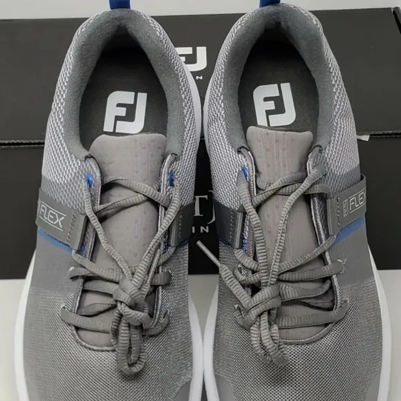 FootJoy Flex Golf Shoes Athletic Men's Size 7 Wide Gray/White 56121 New
