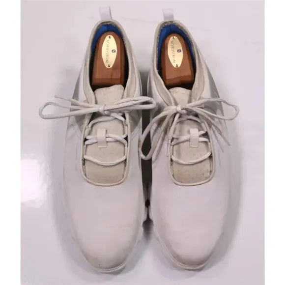 Footjoy Superlites XP Spikeless Golf Shoes White/Grey 58060 Men's 9.5 Wide