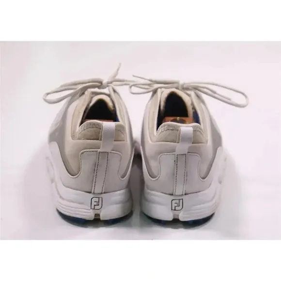 Footjoy Superlites XP Spikeless Golf Shoes White/Grey 58060 Men's 9.5 Wide