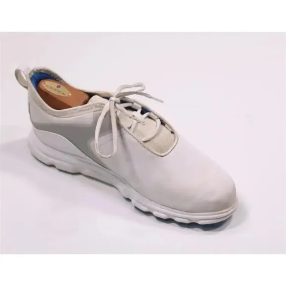 Footjoy Superlites XP Spikeless Golf Shoes White/Grey 58060 Men's 9.5 Wide