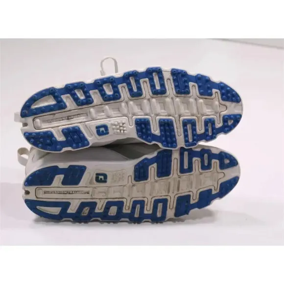 Footjoy Superlites XP Spikeless Golf Shoes White/Grey 58060 Men's 9.5 Wide