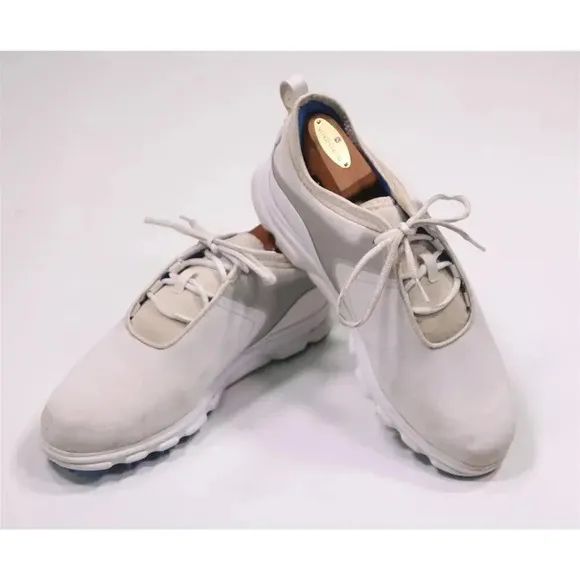 Footjoy Superlites XP Spikeless Golf Shoes White/Grey 58060 Men's 9.5 Wide