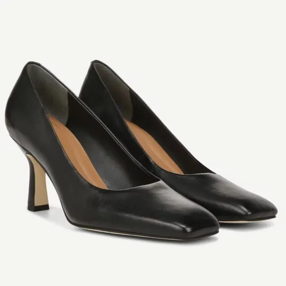 Franco Sarto Flexa Aela Pump In Black Leather