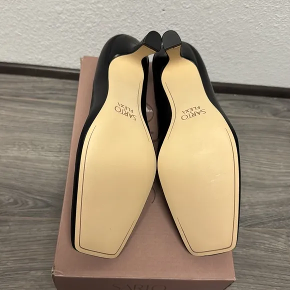 Franco Sarto Flexa Aela Pump In Black Leather