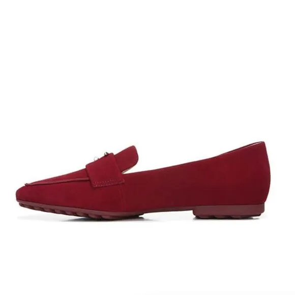 FRANCO SARTO Petola Loafers Women's Shoes In Deep Red