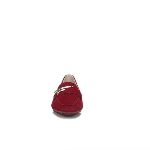 FRANCO SARTO Petola Loafers Women's Shoes In Deep Red