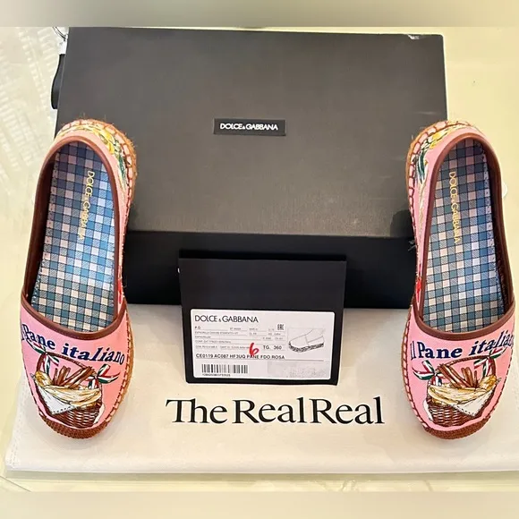 Free ship Friday Woman shoes Dolce &amp; Gabbana authentic 💕womans espadrillas