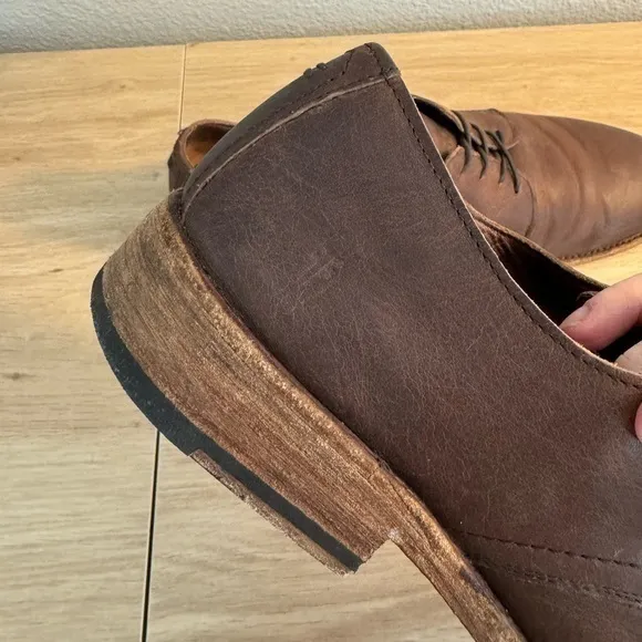 Frye Holden Brown‎ Leather Oxford Dress Shoes Size 11